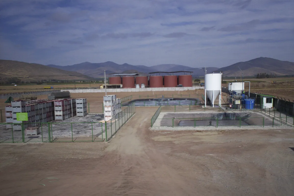 Proyecto Planta de Tratamiento de Riles, agroindustrial IANSA, Ovalle
